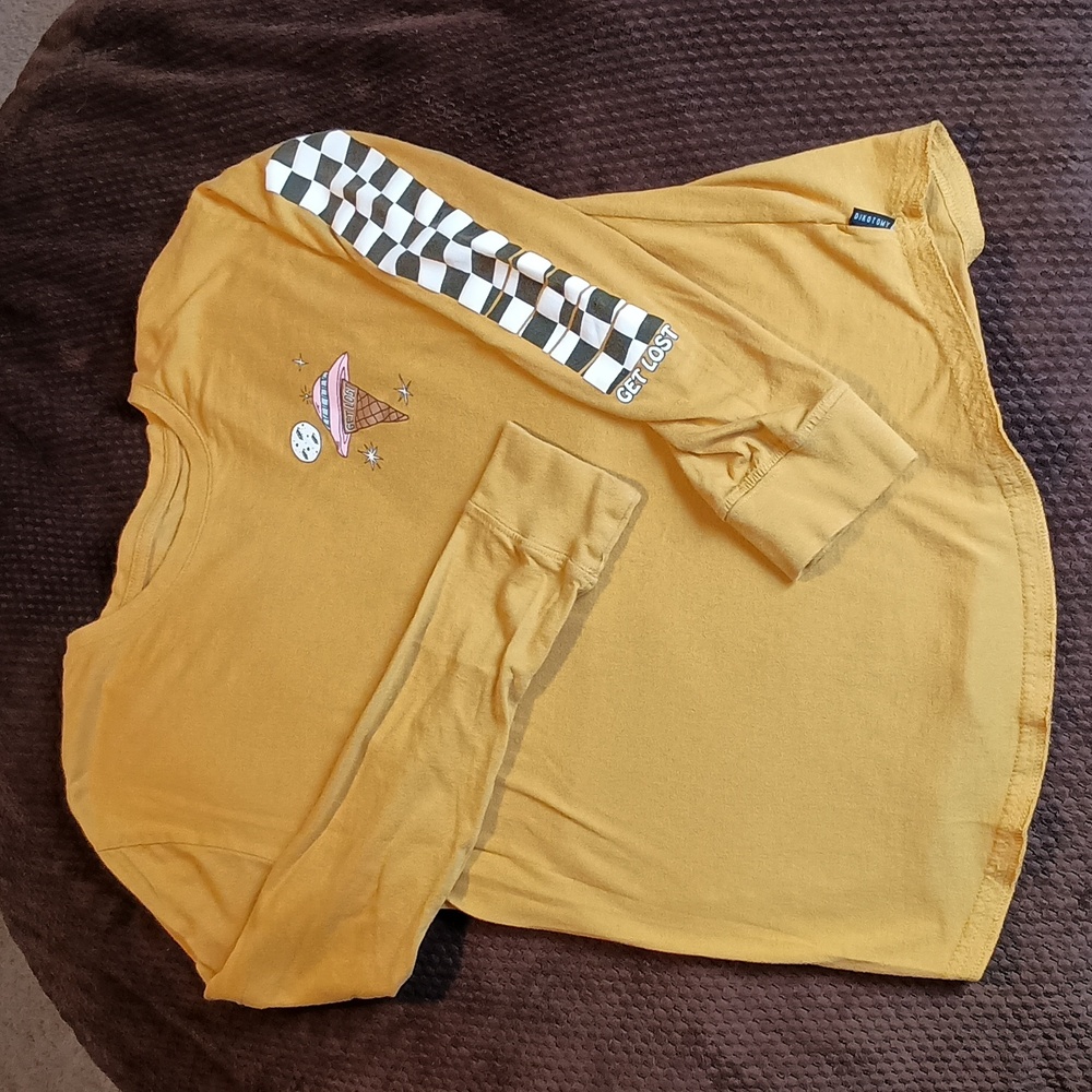 Mustard Yellow Long Sleeve Tee